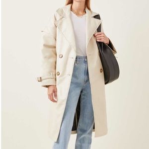 Apparis Kiera Vegan Leather Trench Coat